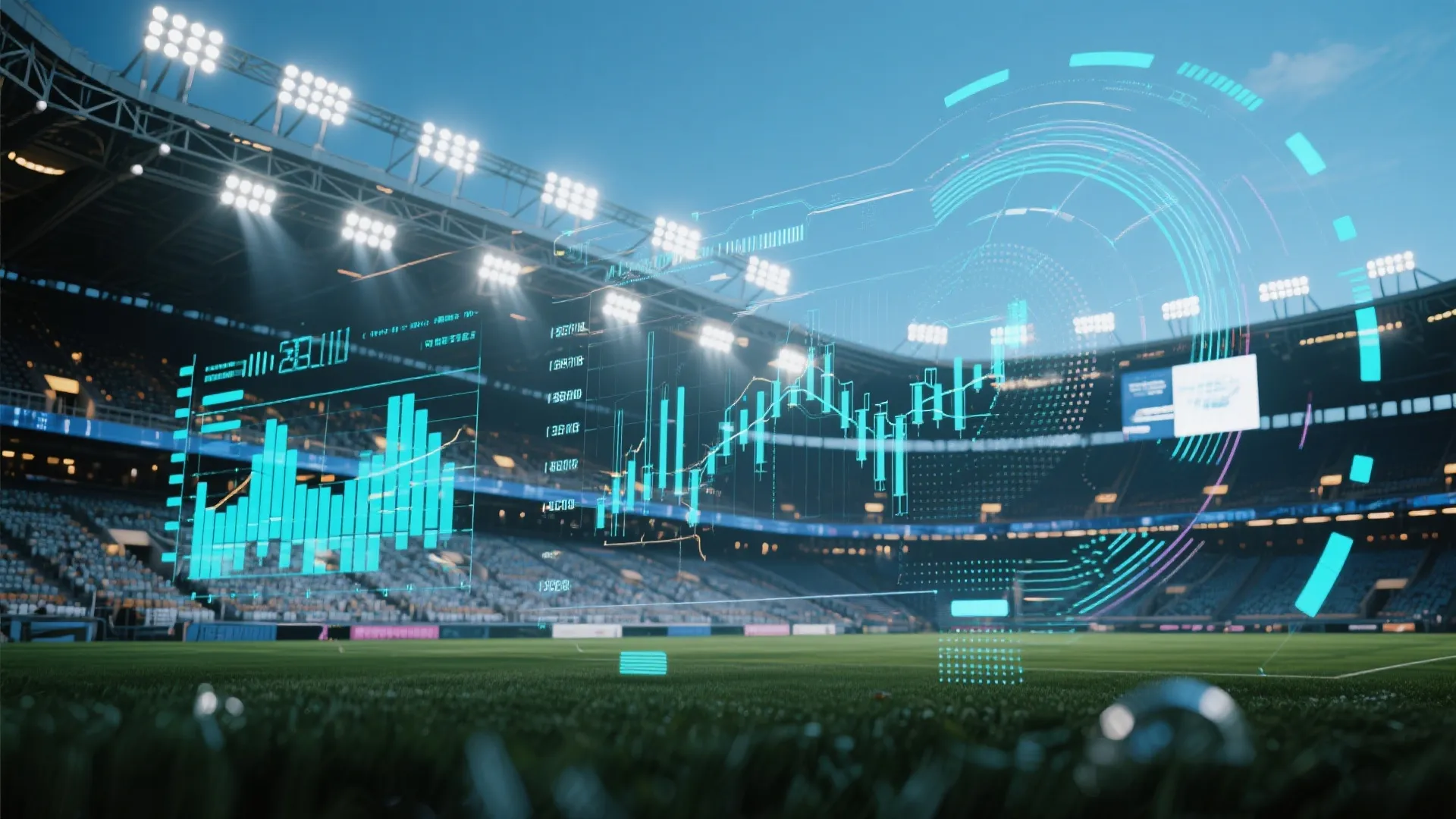 体育赛事科技背景